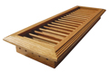 side wall vents, wood wall vents, wood air vents, wood air registers, air diffusers, air grilles